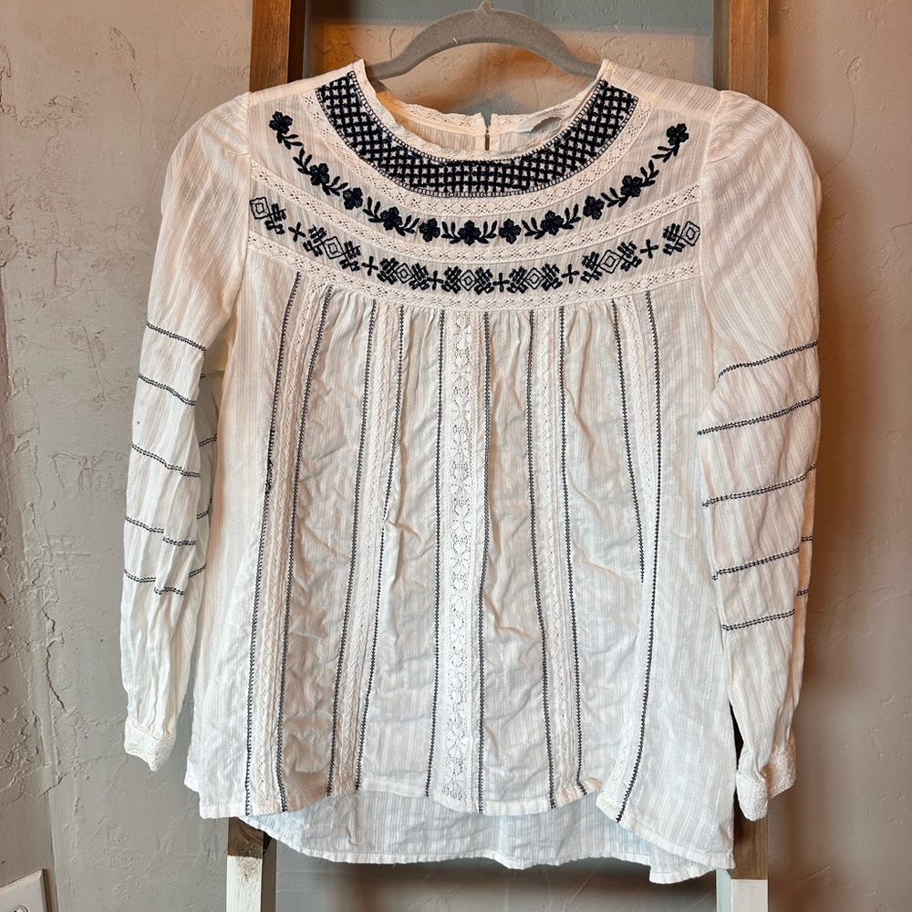 Lucky Brand Linen Top